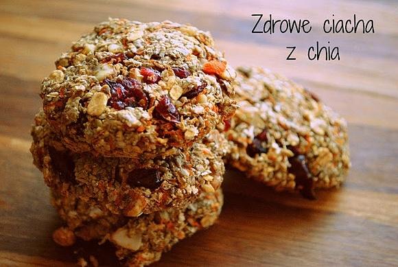 Zdrowe ciastka z chia