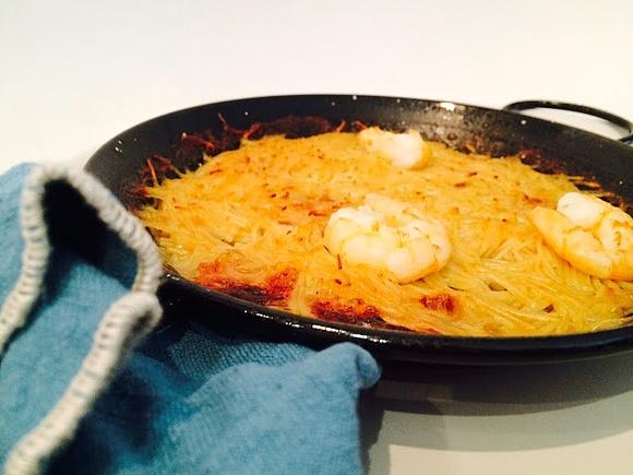 Fideua – paella z makaronem fideo
