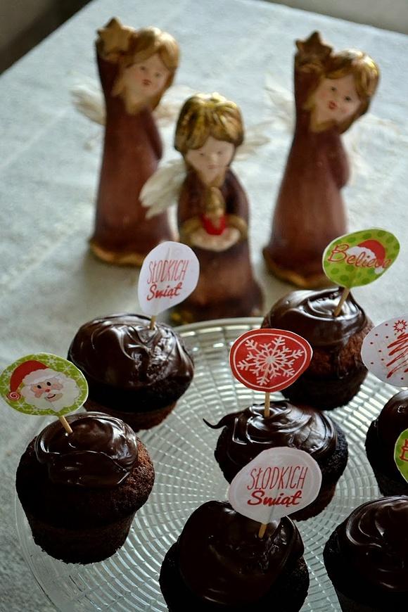 Pierniczkowe muffinki na święta dla rodziny