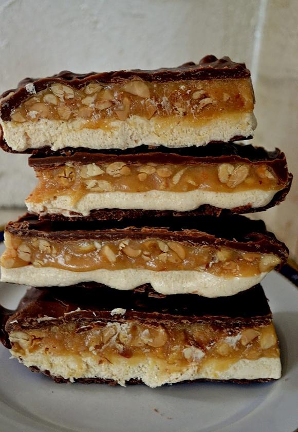 Domowy snickers krok po kroku
