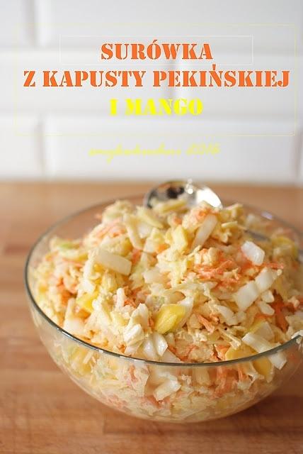 Surówka z kapusty pekińskiej do obiadu