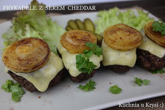 Frykadele z serem Cheddar