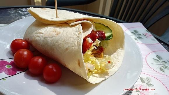 Tortilla z kurczakiem