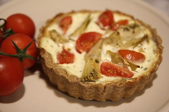 Tarta z karczochami