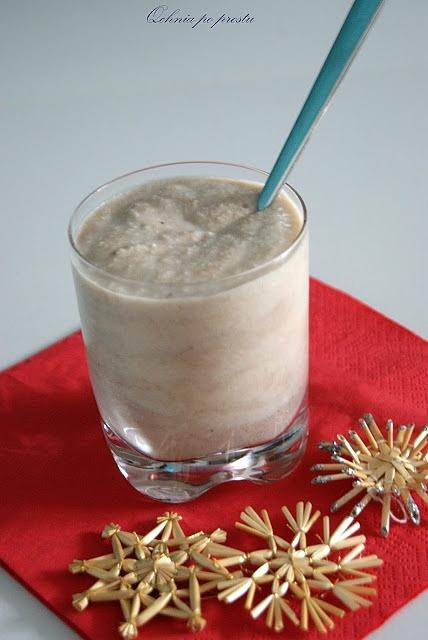 Koktajl bananowy z maślanką