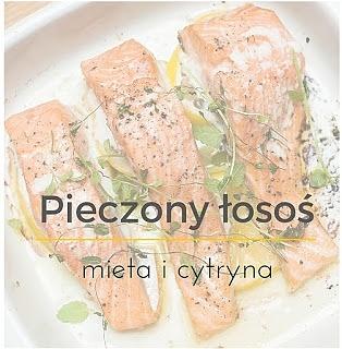 Prosty pieczony łosoś