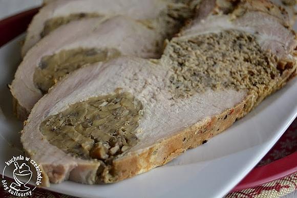Schab podwójnie grzybowy