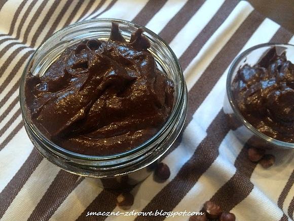 Domowa nutella bez laktozy glutenu i cukru