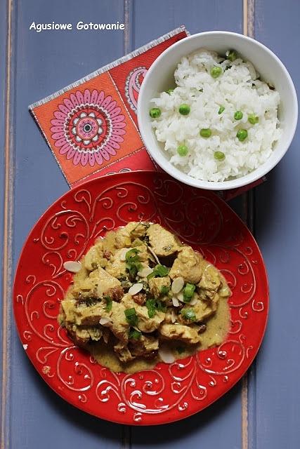 Delikatny kurczak korma