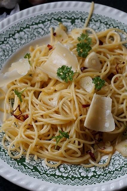 Spaghetti aglio e olio