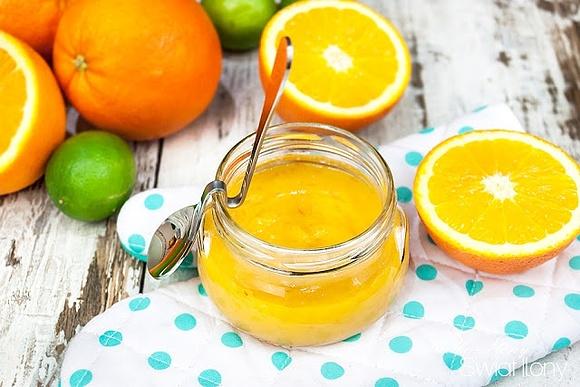 Orange curd krem pomarańczowy