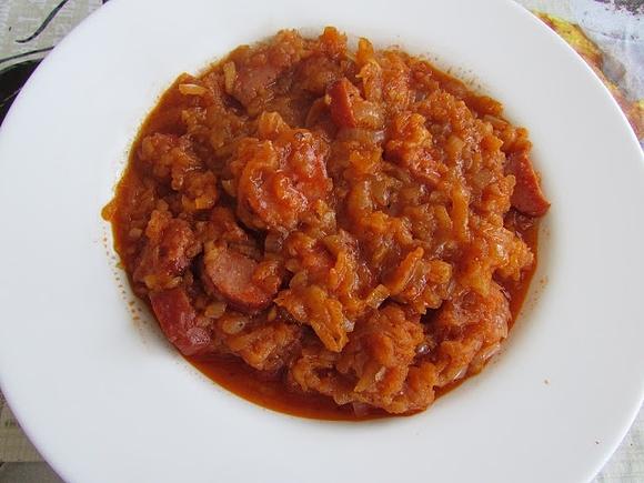 Bigos z jabłek