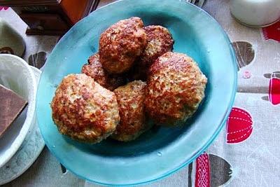 Klopsiki mięsno-pieczarkowe