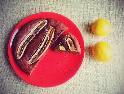 Brownie z bananami