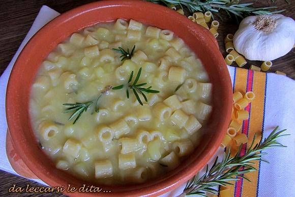 Makaron z ziemniakami czyli pasta e patate