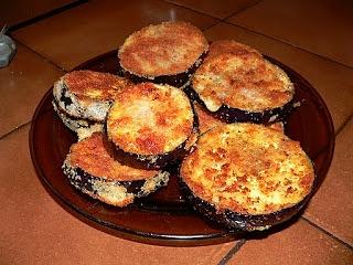 Smażony bakłażan