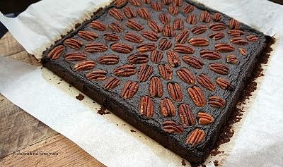 Bananowe brownie z kaszy jaglanej