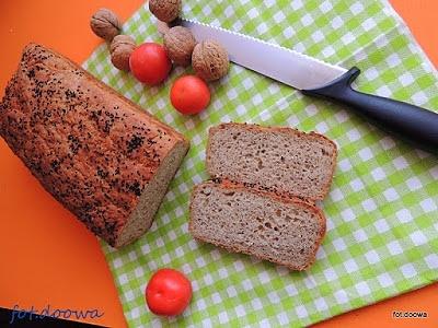 Chleb pszenno-żytnio-cieciorkowy z mąki ciecierzycy