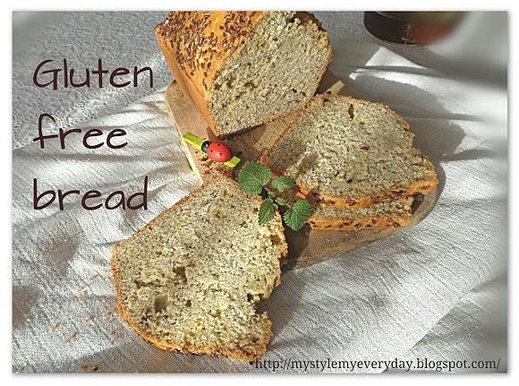 Łatwy chleb bezglutenowy gluten free bread