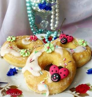 Oponki wiedeńskie z ciasta ptysiowego