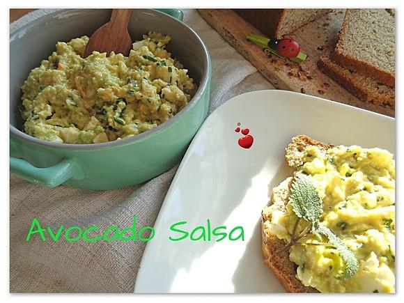 Pasta z awokado - Avocado Salsa