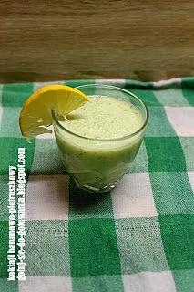Koktajl bananowo-pietruszkowy