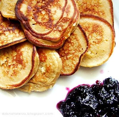 Najprostsze paleo pancakes bez glutenu mleka 4-składnikowe