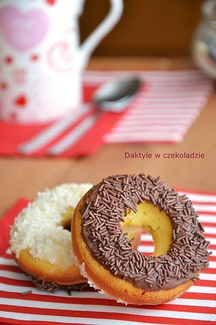 Pieczone donuts