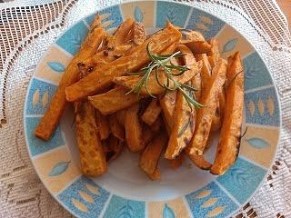 Batatowe frytki z piekarnika