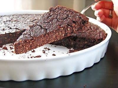 Jaglane brownie z płatkami owsianymi