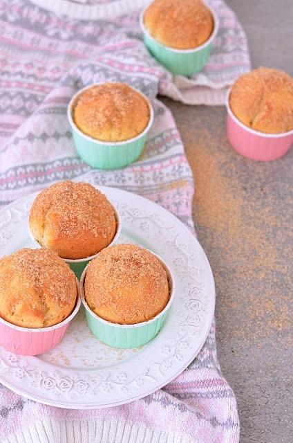 Muffiny a'la pączki