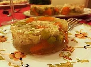 Tymbaliki kurczak w galarecie