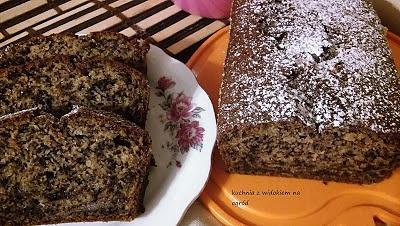 Ciasto bananowe szybki chlebek bez miksera