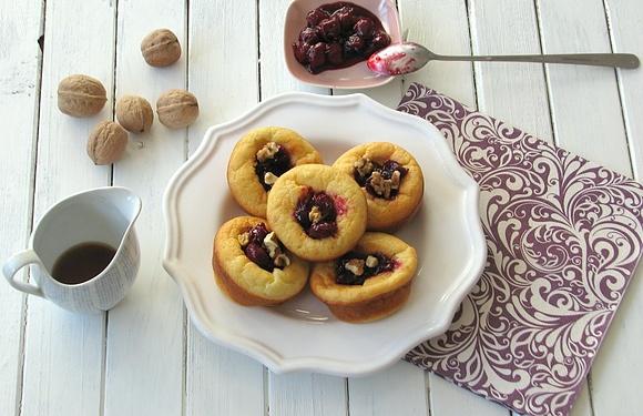 Pieczone pączki duńskie