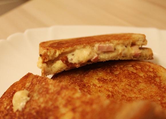 Wędzone croque monsieur