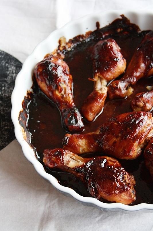Udka kurczaka w marynacie teriyaki ze śliwkową nutą