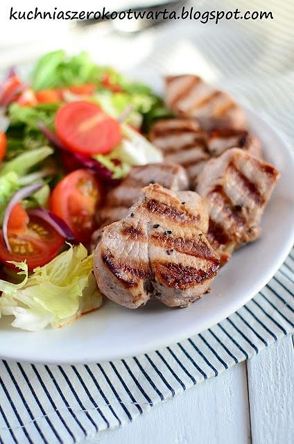 Fit grillowane polędwiczki wieprzowe z miodem
