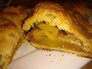 Kajmakowa szarlotka