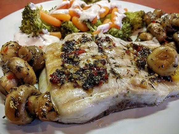 Tołpyga grilledowana