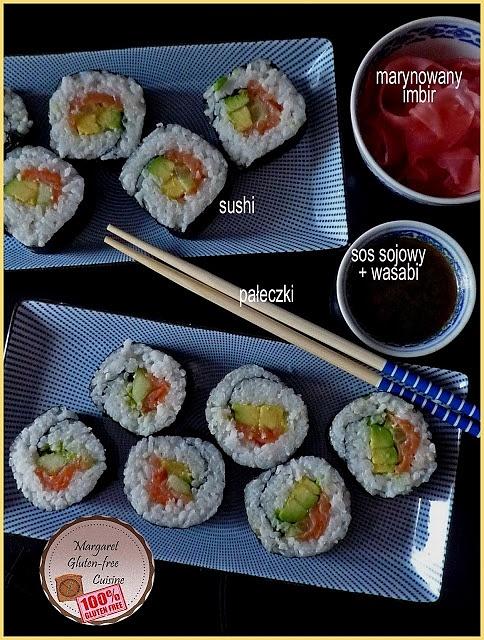Sushi maki z awokado