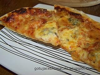 Pizza trzy sery