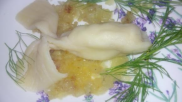 Ruskie pierogi z rybką