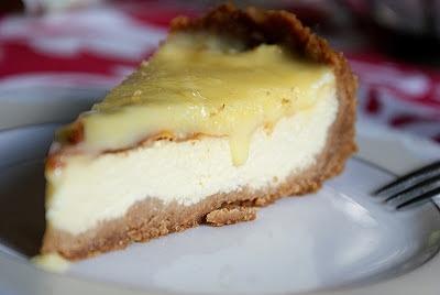 Sernik z lemon curd