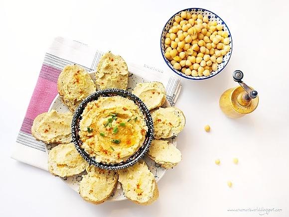 Hummus - pasta z ciecierzycy