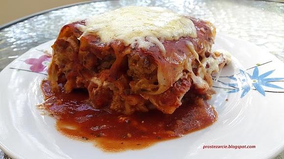 Cannelloni z indykiem i suszonymi pomidorami