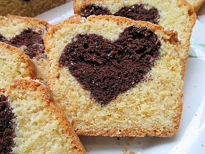 Ciasto z sercem na Dzień Zakochanych