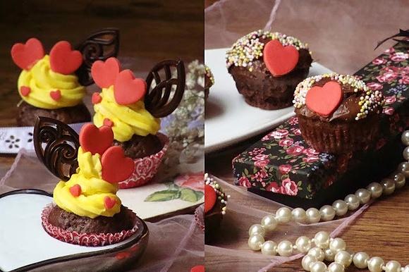 Mini muffinki na Walentynki