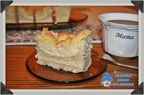 Drożdżowiec z serem mandarynkowym i kruszonką