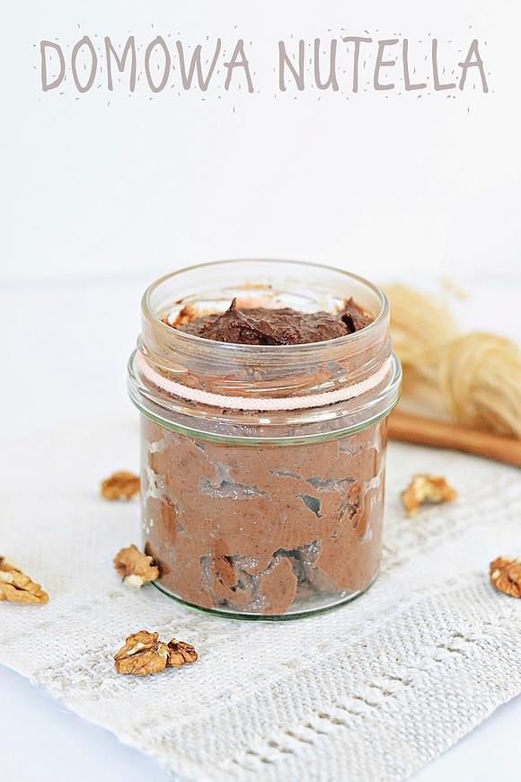 Domowa vege nutella krem orzechowo czekoladowy
