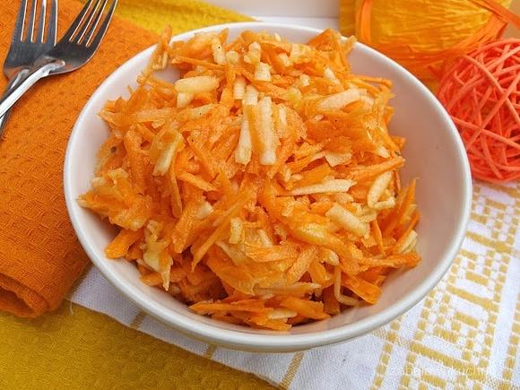 Surówka z marchewki i jabłka